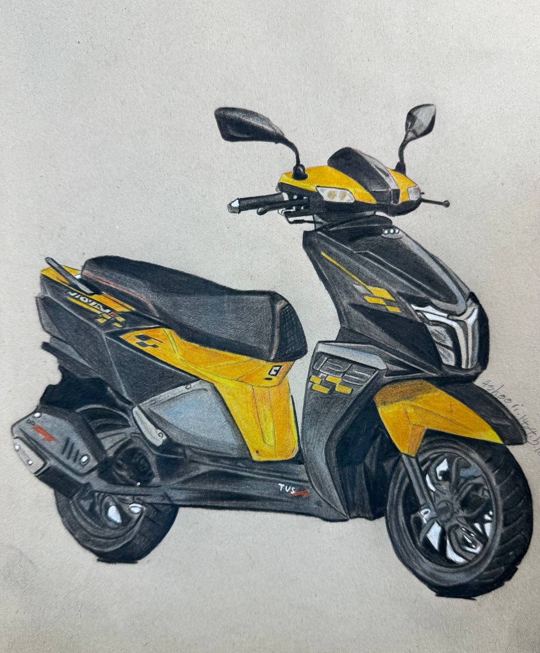 آموزش نقاشی سیاه قلم